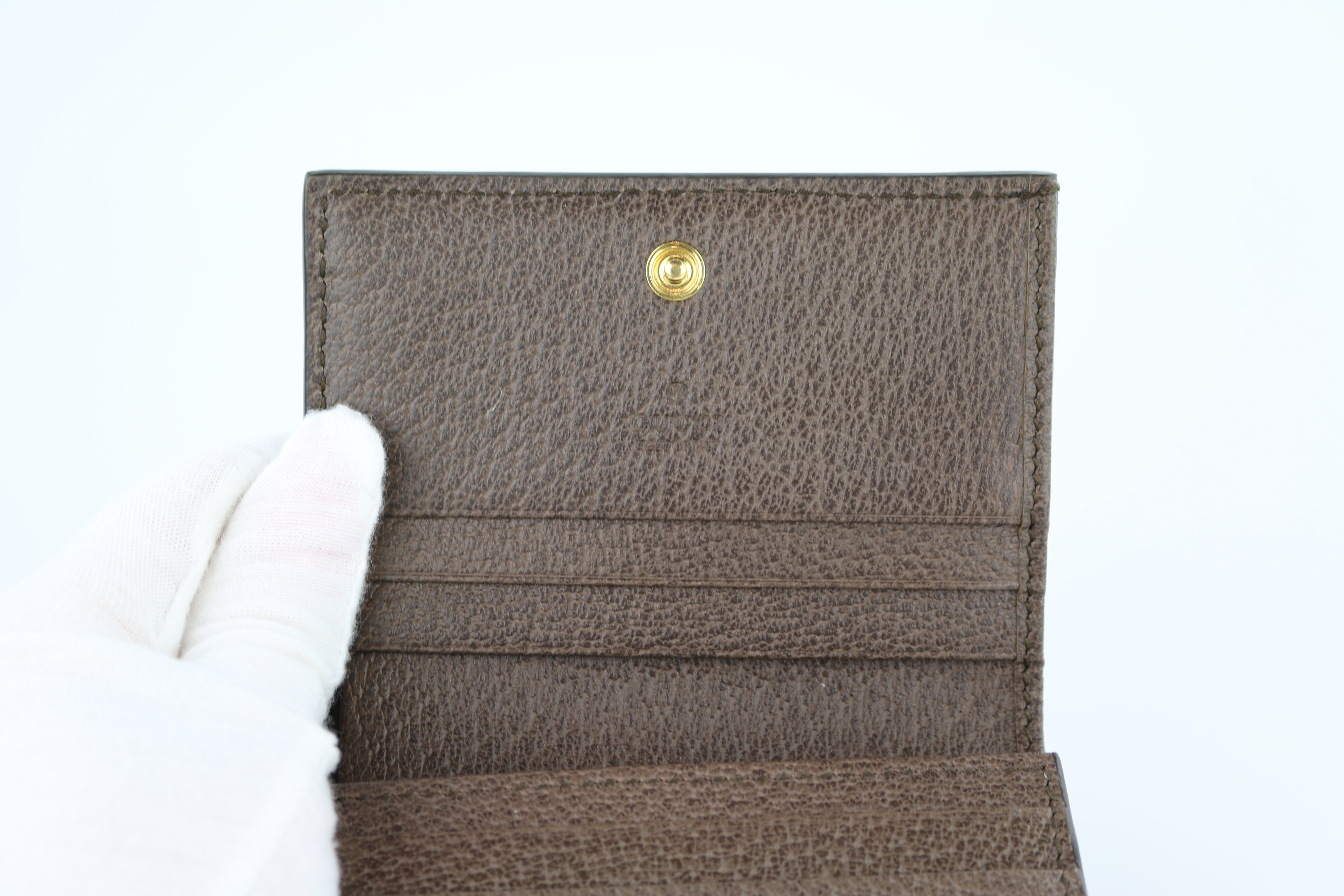 GG Ophidia Marmont Card Case Wallet