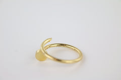 Small Juste un Clou Yellow Gold Ring 51mm