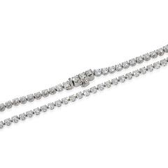 White Gold 7ctw Lab Grown Diamond Necklace
