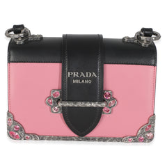 Pink Embellished Small Cahier Bag