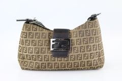 Vintage Zucca Canvas Small Shoulder Bag