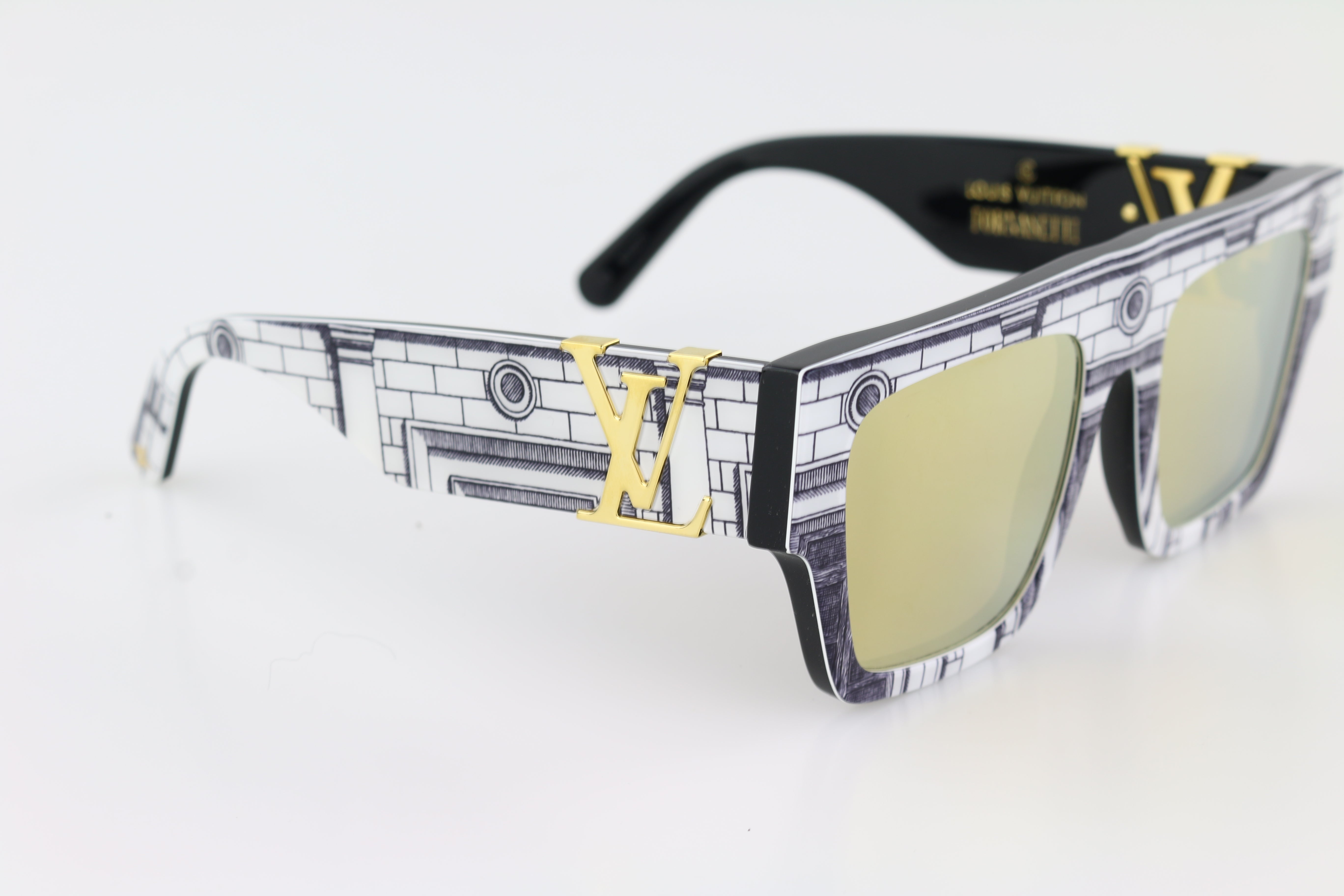 LOUIS VUITTON X Fornasetti Collaboration Sunglasses NEW