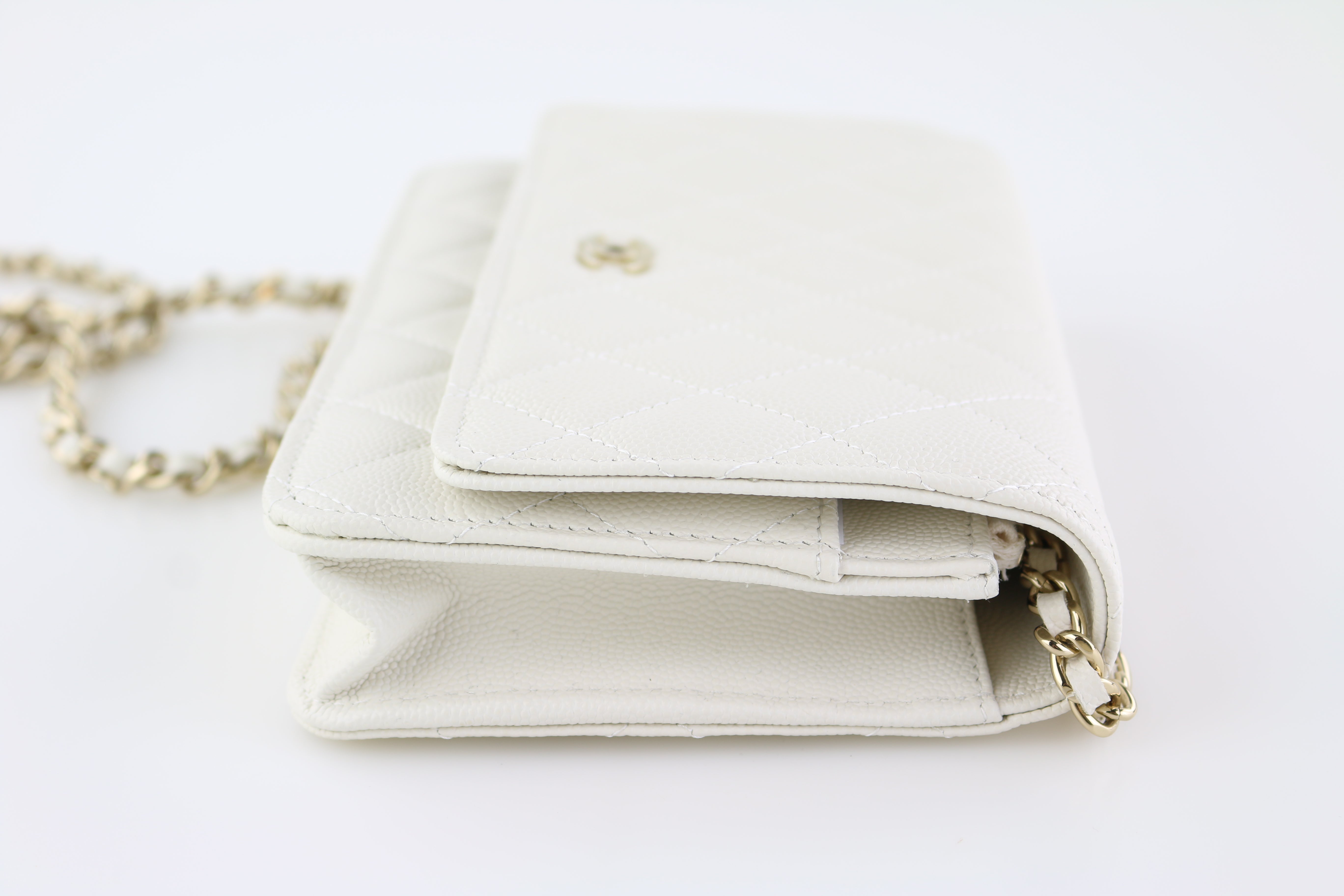 White Caviar Wallet on a Chain