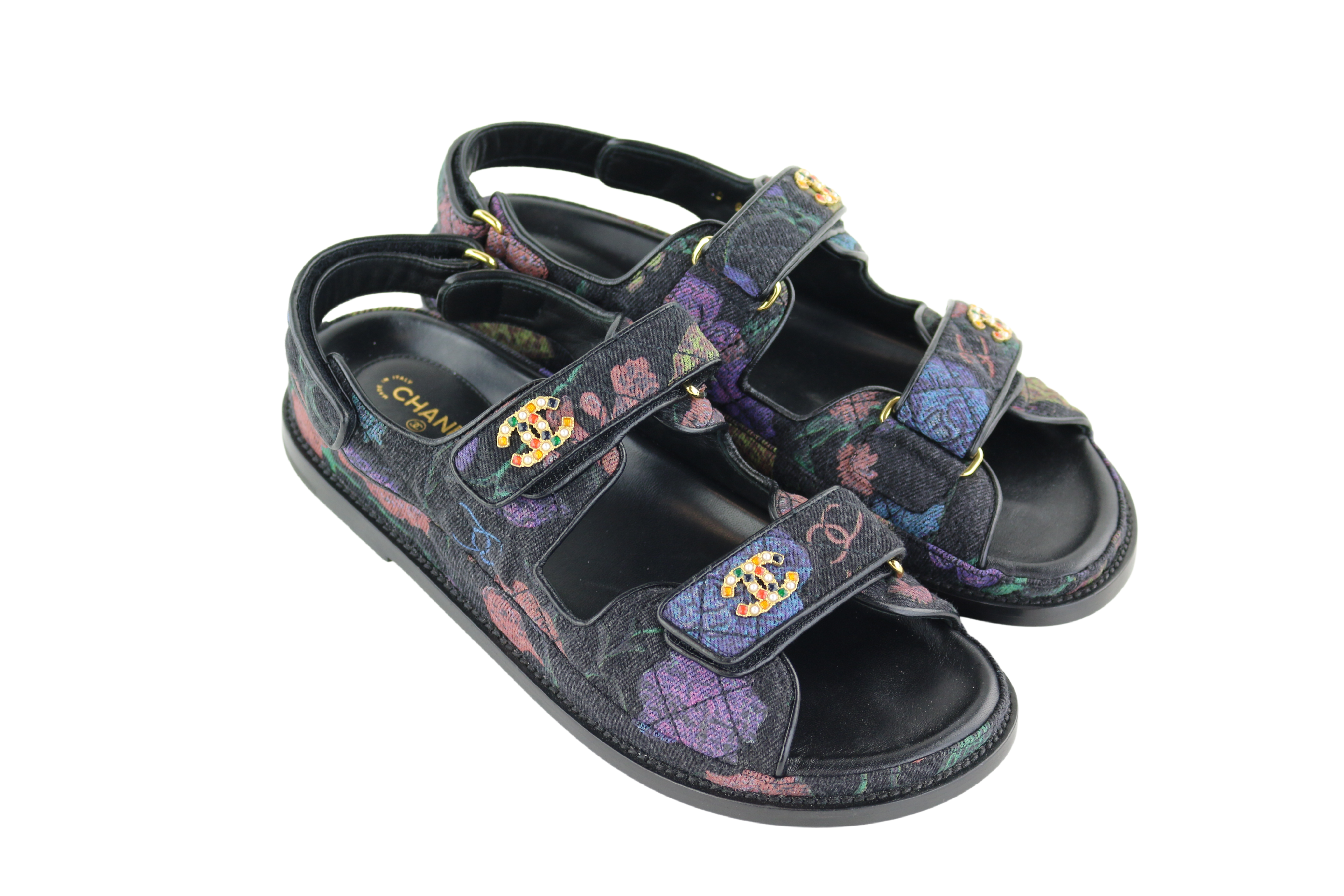 Chanel 2025 denim sandals