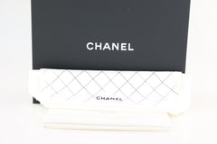 Beige Caviar Medium Flap