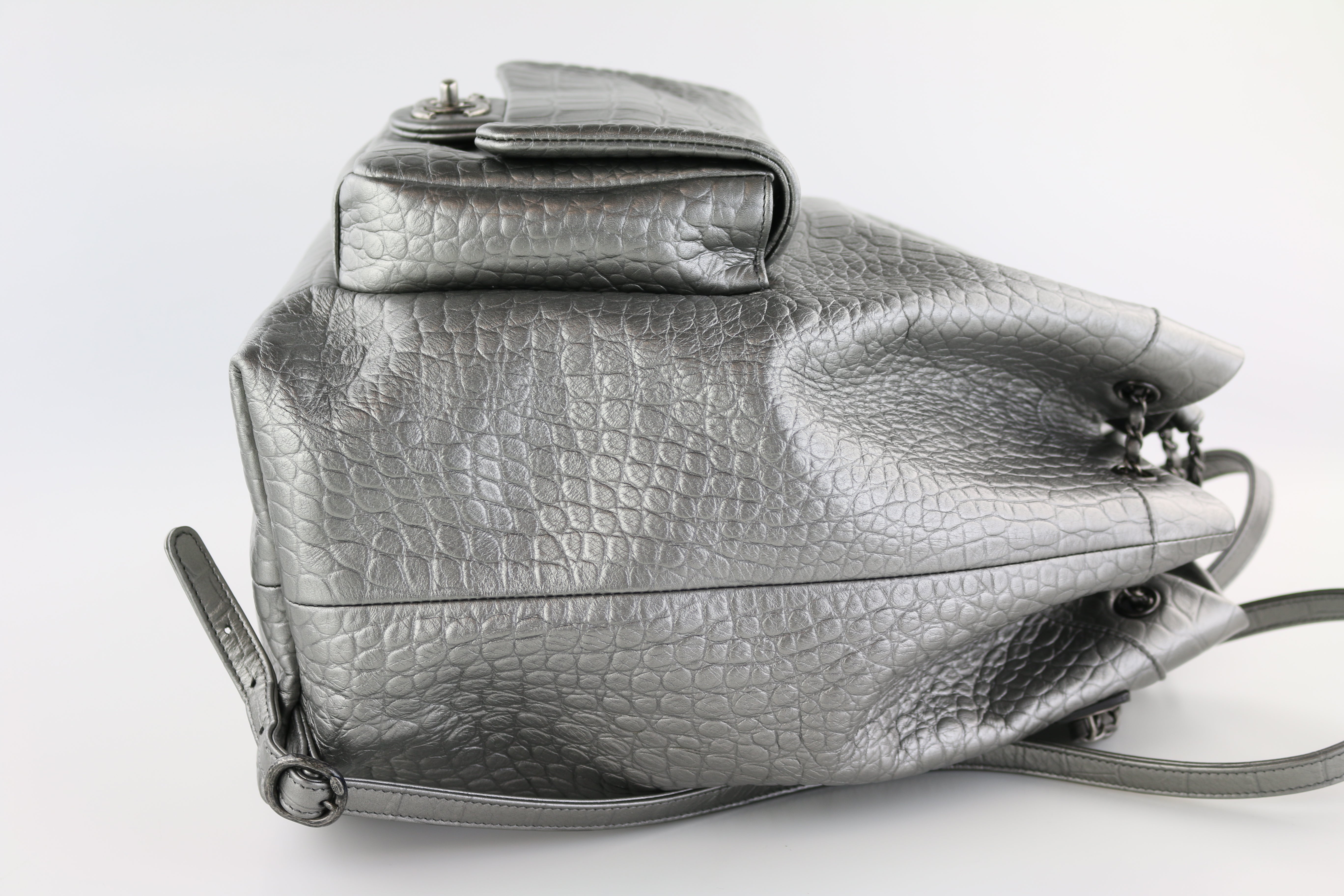 Wide Silver Hot Selling New 2023 High Quality Crocodile Bags From Colombia  - China Crocodile Leather Bag and Ladies Premium Handbag price