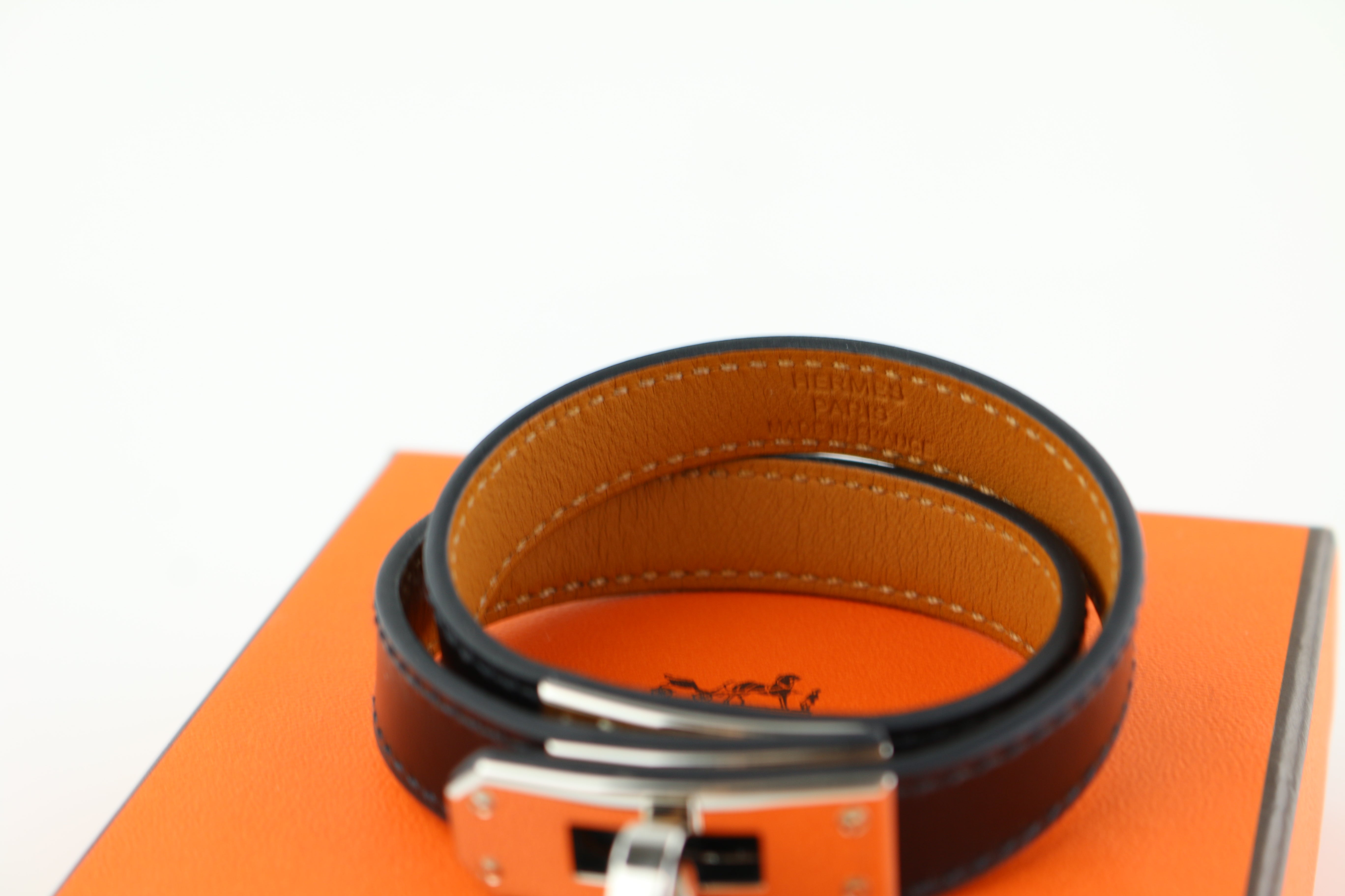Hermes Swift Kelly Double Tour Bracelet (SHF-15633) – LuxeDH