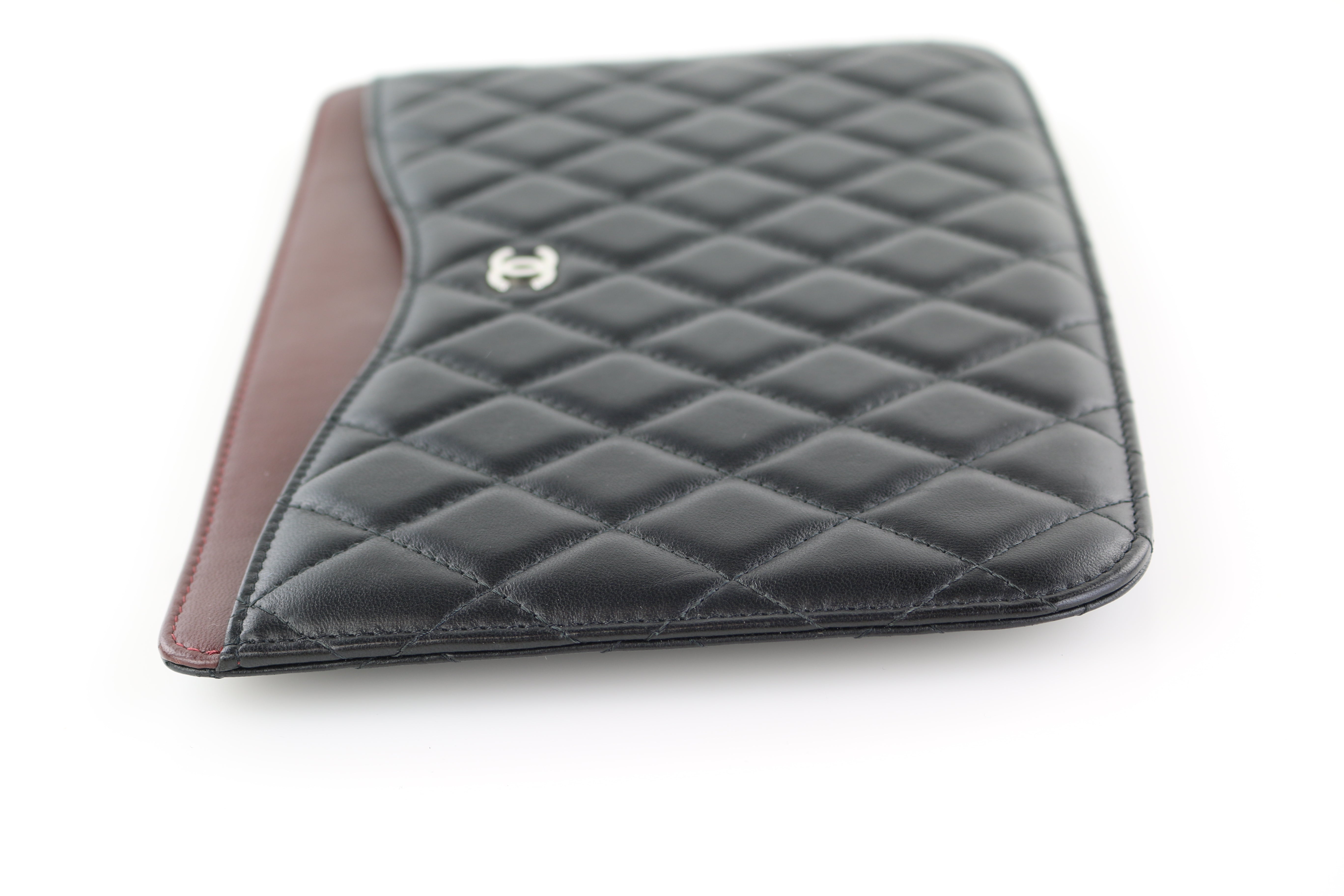 Black Lambskin iPad Mini Case