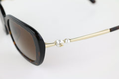 Tortoise Pearl Detail Sunglasses