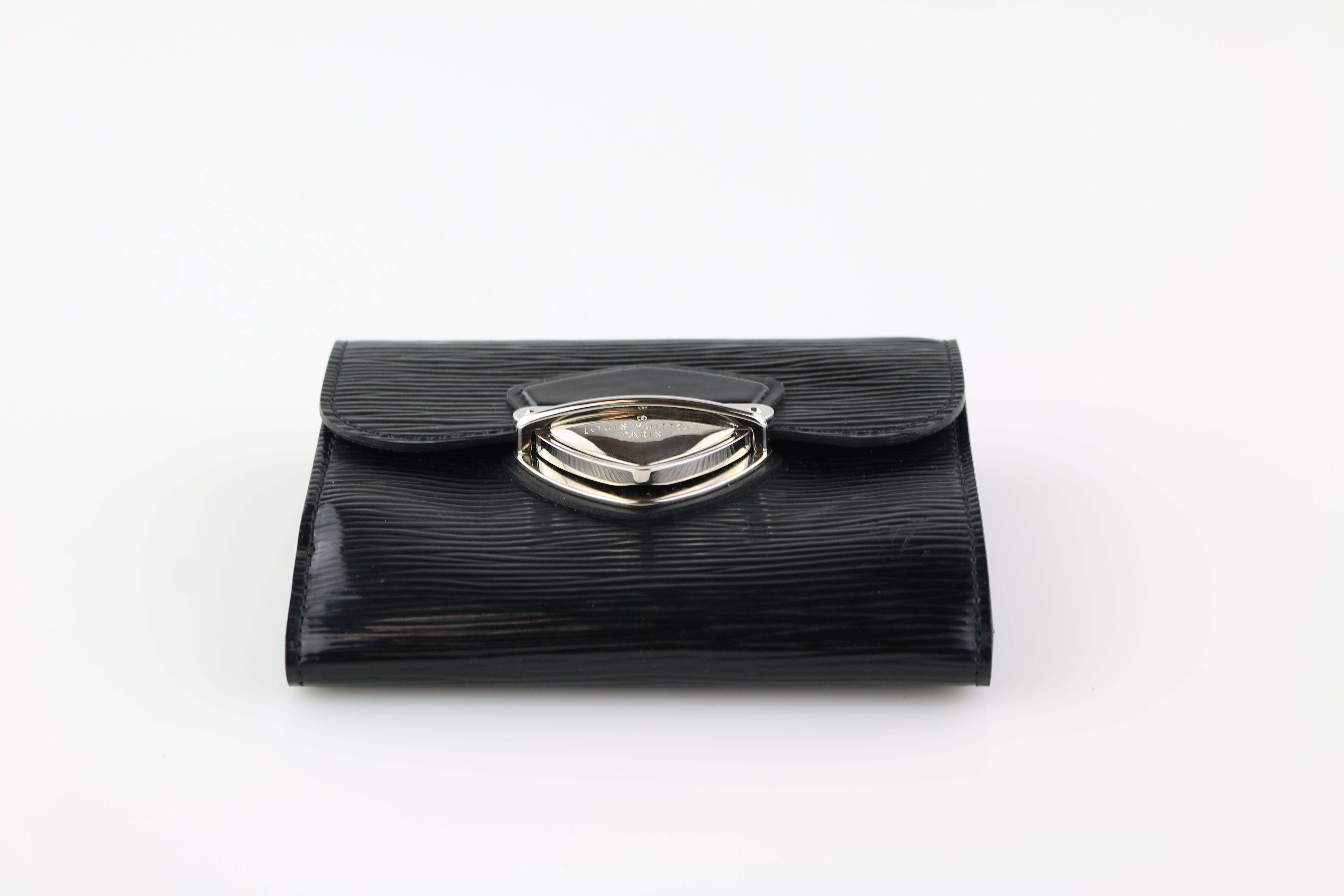 Louis Vuitton Wallet Purse Long Wallet Epi White Woman Authentic