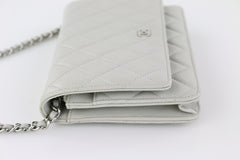 Grey Caviar Wallet on a Chain