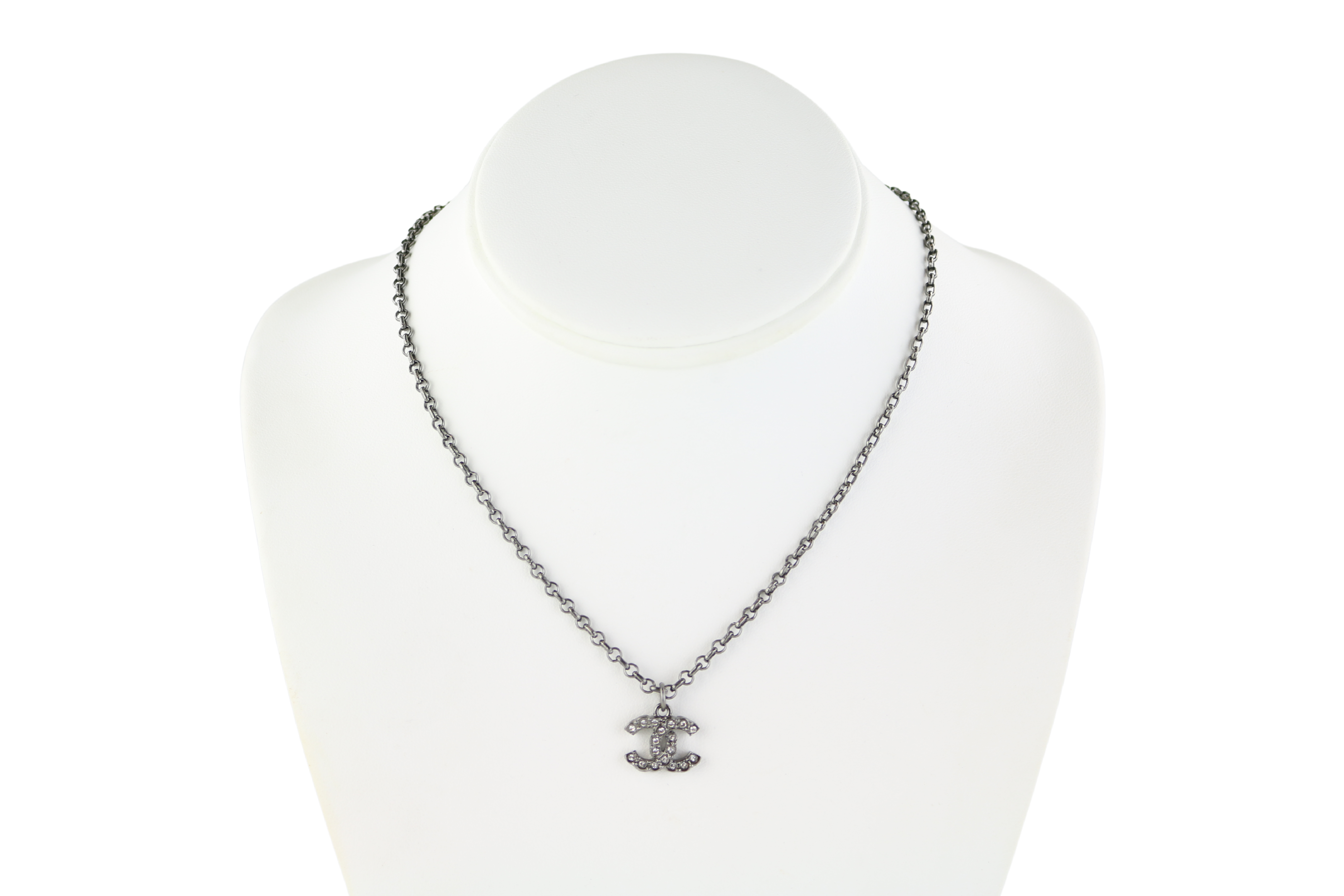 Chanel timeless hot sale cc necklace