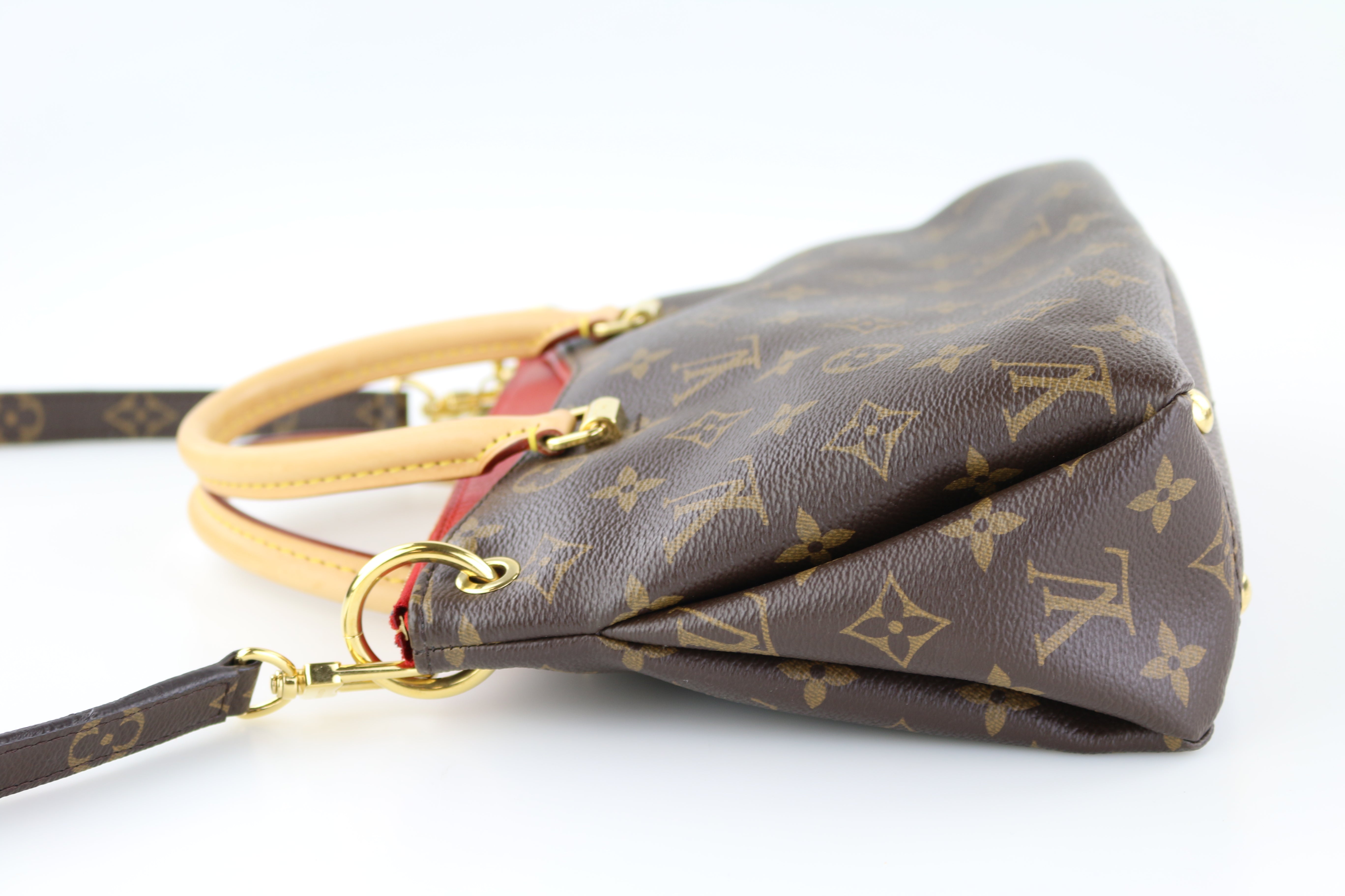 Louis Vuitton Monogram Pallas BB - Brown Handle Bags, Handbags - LOU665537