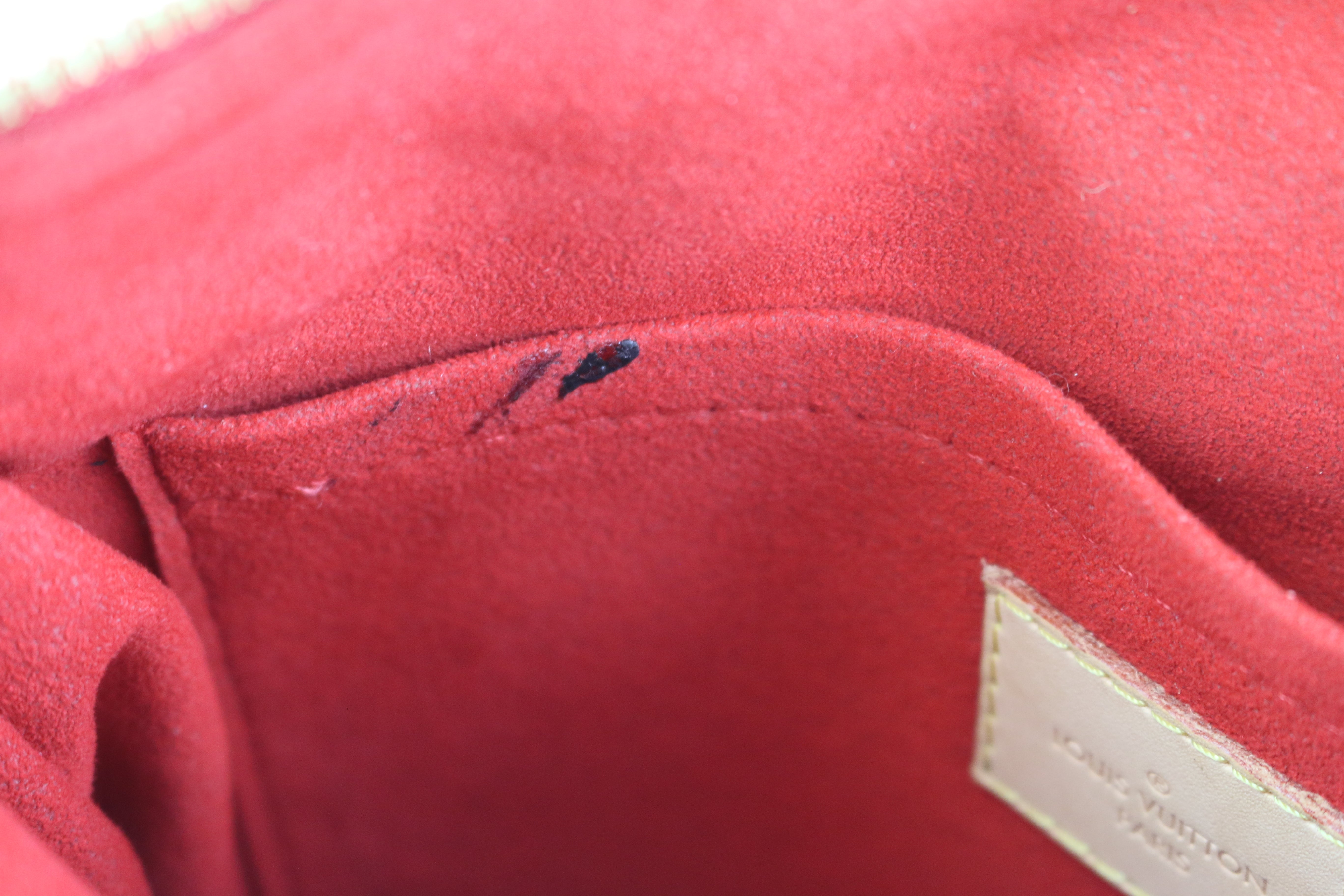 Louis Vuitton Monogram Pallas Bb Red