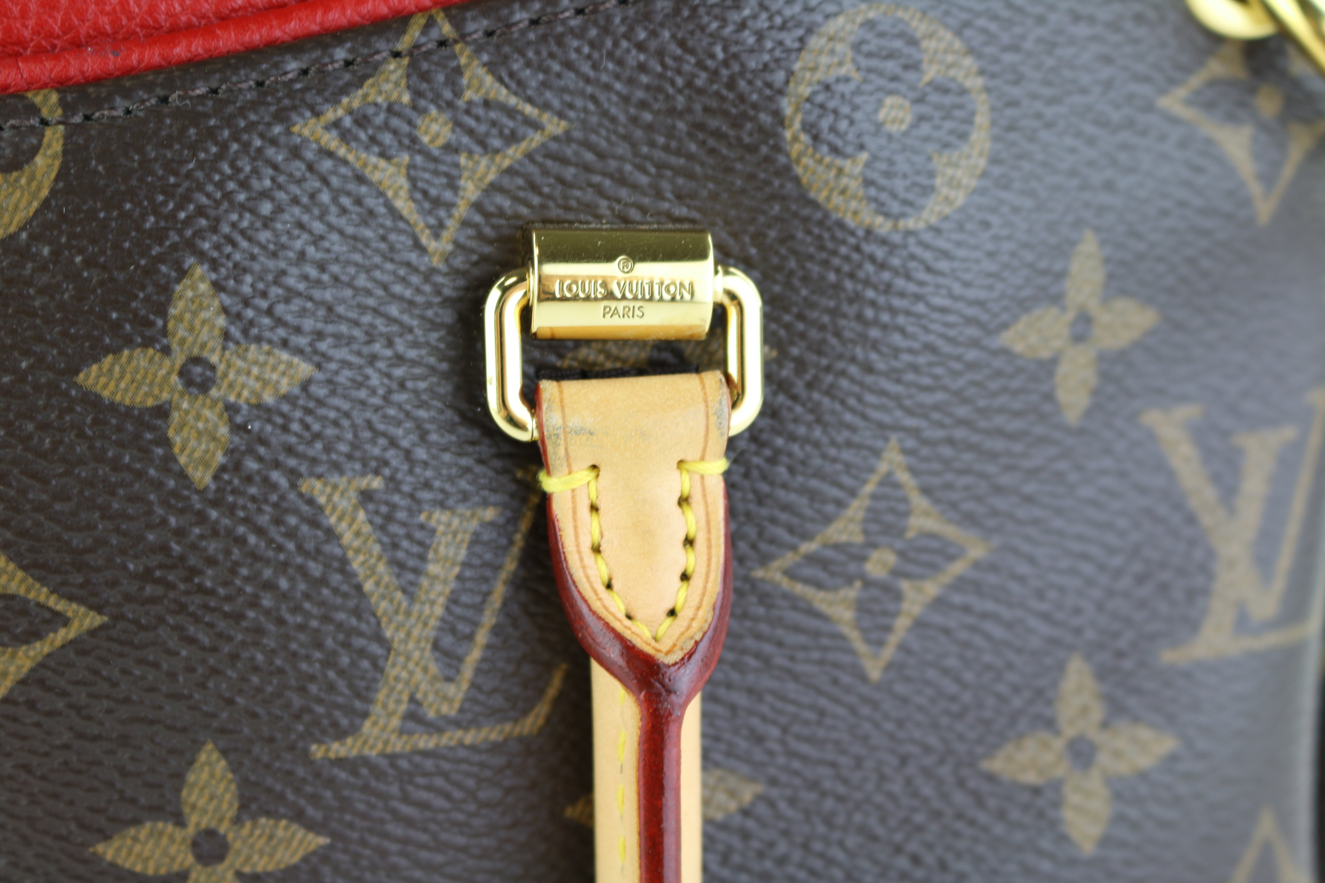 Louis Vuitton Cerise Monogram Canvas BB Pallas Bag – STYLISHTOP