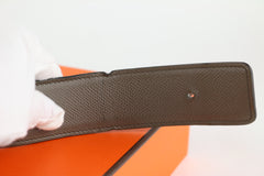 Grey/Black Reversible 95cm Belt