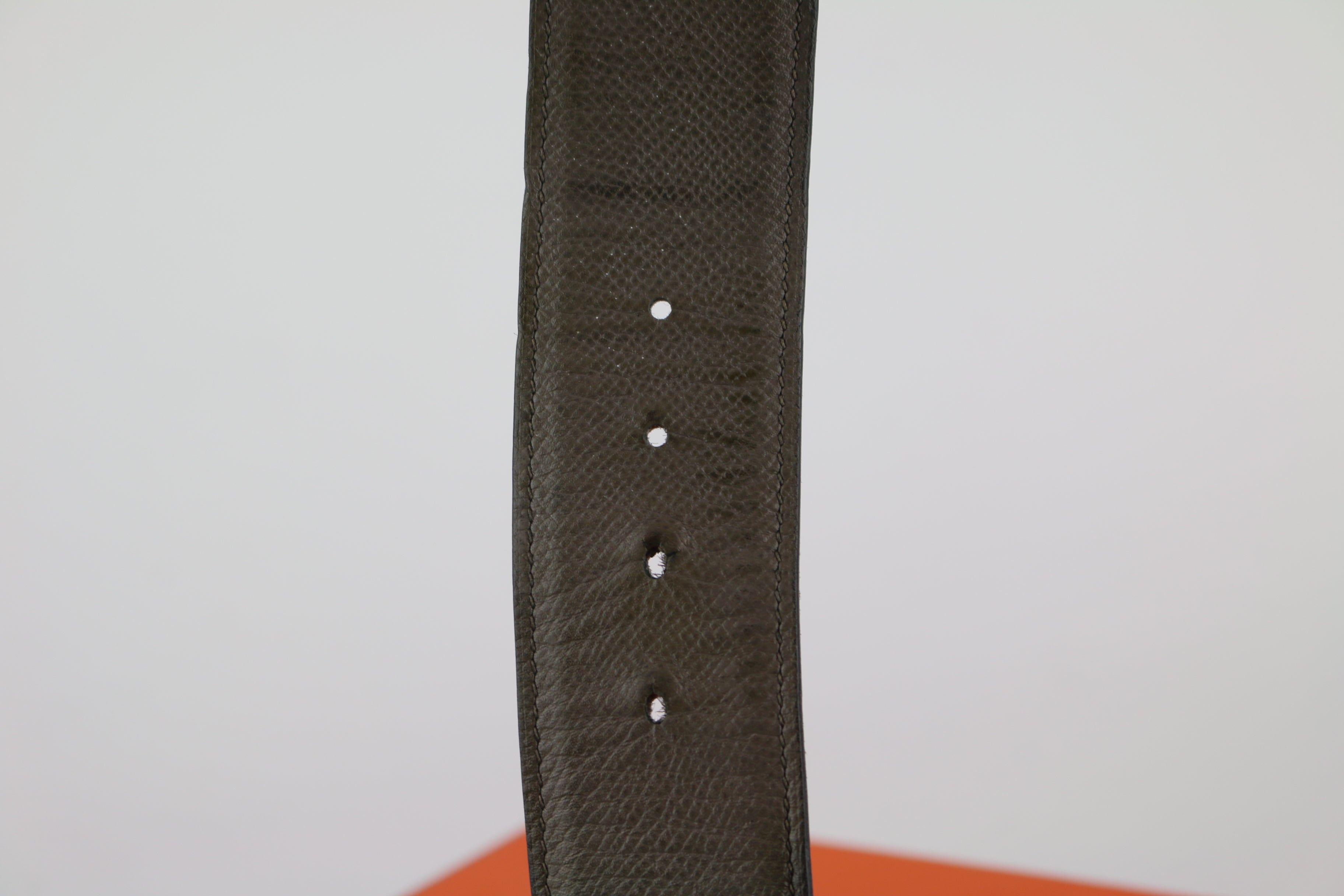 Grey/Black Reversible 95cm Belt