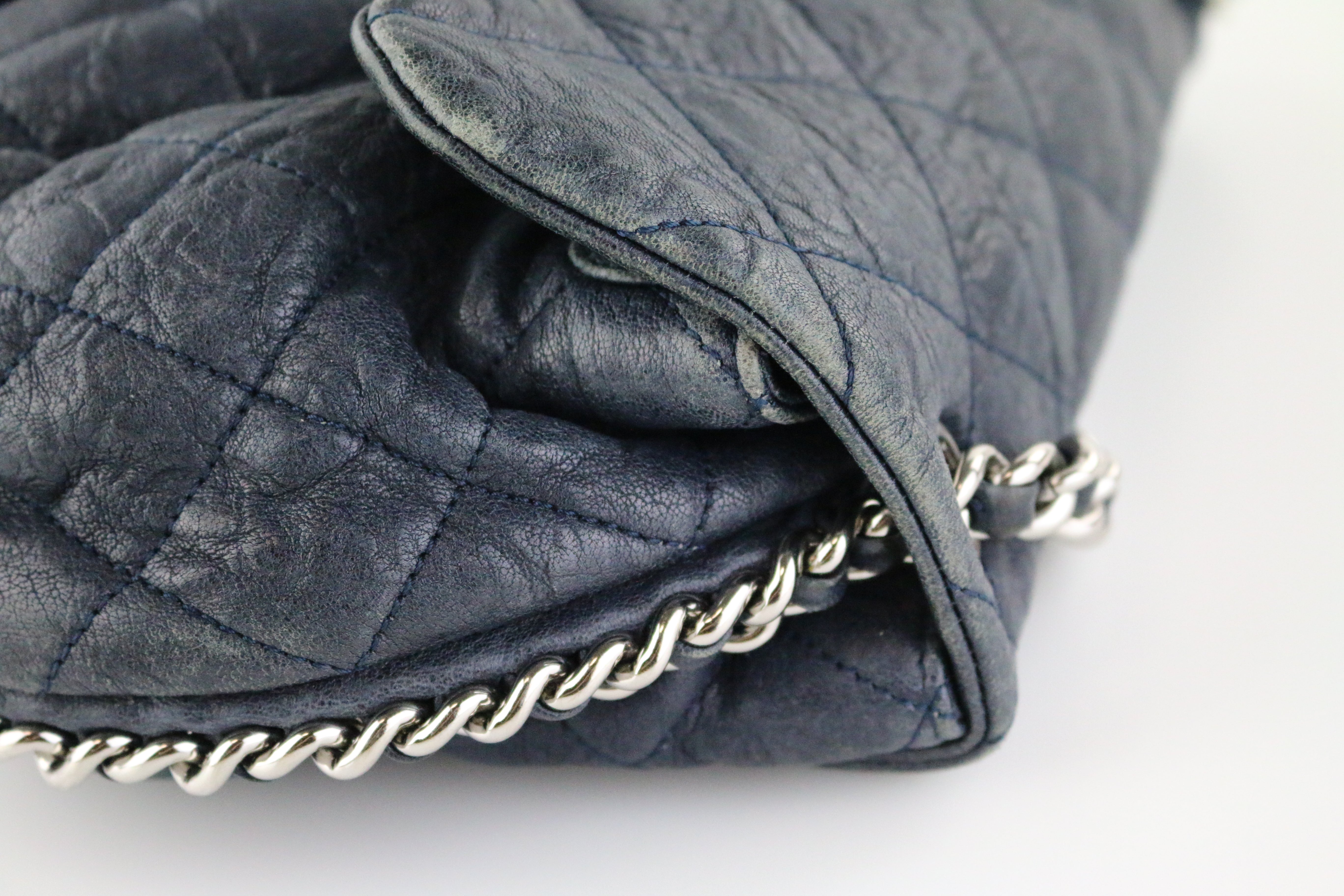 chanel maxi chain around flap bag